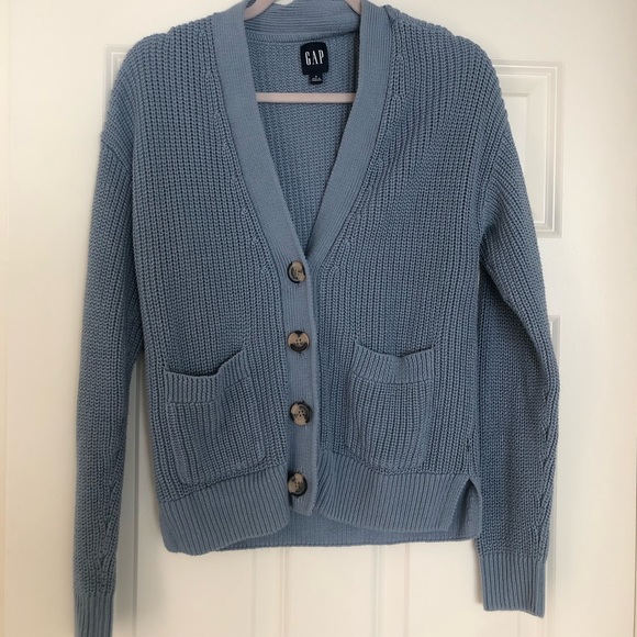 Blue Oversized Cardigan - Picture 1 of 1